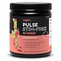 LEGION Pulse Pre Workout Supplement - All Natural Nitric Oxide Preworkout Drink Creatine Free Naturally Sweetened Beta Alanine Citrulline Alpha GPC - Caffeine Free Strawberry Kiwi Pre Workout Powder
