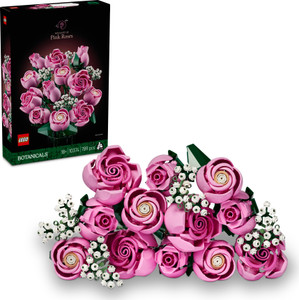 lego botanicals bouquet of pink roses decorative flowers 10374