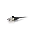 Legrand - C2G Cat6 Ethernet Cable, Snagless Shielded Cat6a Patch Cable, Black Network Patch Cable, 6 Inch Snagless STP Ethernet Cable, 1 Count, C2G 00981