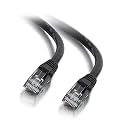 Legrand - C2G Cat6 Ethernet Cable, Snagless Unshielded Cat6 Patch Cable, Black Network Patch Cable, 25 Foot UTP Ethernet Network Patch Cable, 1 Count, C2G 27155