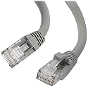 Legrand - C2G Cat6 Ethernet Cable, Snagless Unshielded Cat6 Patch Cable, 14 Foot Snagless UTP Ethernet Cable, Gray Ethernet Network Patch Cable, 1 Count, C2G 27134