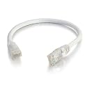 Legrand - C2G Cat6 Ethernet Cable, Snagless Unshielded Cat6 Patch Cable, White Network Patch Cable, 50 Foot UTP Ethernet Network Patch Cable, 1 Count, C2G 27161