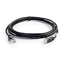 Legrand - C2G Cat6 Slim Ethernet Cable, Snagless Unshielded Cat6a Patch Cable, Black Slim Network Patch Cable, 6 Foot Snagless UTP Ethernet Cable, 1 Count, C2G 01105