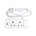 Legrand Extension Board with USB 2-Sockets 1