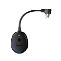 Legrand Radiant Wi-Fi Matter 15 Amp Smart Dual Outdoor Plug, Black, 1 Pack