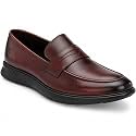 Legwork Men's Leather Loafer Shoes for Men and Boys