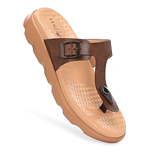 Legwork Womens Orthopaedic T-Strap Thong Sandal
