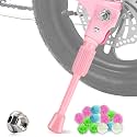 LEICHTEN Kickstand for Kids Bike, Kids Bike Kickstand for 12/14/16/18/20 Inch Wheel Children's Bicycle Single-Side Kick Stand Rear Mount Bikes Support Racks for Girls and Boys Bike, Non-adjustable