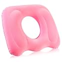 Leinuosen 1 Pcs Inflatable Seat Cushion 18.1'' x 15.7'' x4.7'' Pillow,Pink