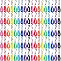 Leinuosen 90 Pcs Multicolored Glove Clips for Work, Glove Holders Bulk