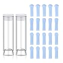 LEIPUT Ear Wax Removal - Ear Cleaner Tips - Blue Rubber Tip - Original Replacement Accessories Set - Replacement Ear Pick with 20 Ear Spoon