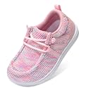 LeIsfIt Barefoot Toddler Shoes Wide Toe Box Slip-On Casual Shoes for Boys &amp; Girls Breathable Flexible Loafers for Indoor &amp; Outdoor