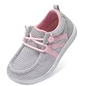 LeIsfIt Barefoot Toddler Shoes Wide Toe Box Slip-On Casual Shoes for Boys &amp; Girls Breathable Flexible Loafers for Indoor &amp; Outdoor
