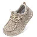 LeIsfIt Barefoot Toddler Shoes Wide Toe Box Slip-On Casual Shoes for Boys &amp; Girls Breathable Flexible Loafers for Indoor &amp; Outdoor
