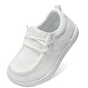 LeIsfIt Barefoot Toddler Shoes Wide Toe Box Slip-On Casual Shoes for Boys &amp; Girls Breathable Flexible Loafers for Indoor &amp; Outdoor