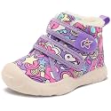 LeIsfIt Toddler Boots Girls Boys Warm Plush Lining Winter Shoes