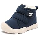LeIsfIt Toddler Boots Girls Boys Warm Plush Lining Winter Shoes
