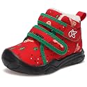 LeIsfIt Toddler Boots Girls Boys Warm Plush Lining Winter Shoes