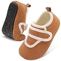 LeIsfIt Toddler Slippers Boys Girls House Shoes Soft Warm Kids House Slippers Slip on Cozy Bedroom Sock Shoes Non-slip Indoor Outdoor Slipper Shoe
