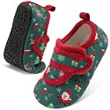 LeIsfIt Toddler Slippers Boys Girls House Shoes Soft Warm Kids House Slippers Slip on Cozy Bedroom Sock Shoes Non-slip Indoor Outdoor Slipper Shoe