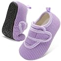 LeIsfIt Toddler Slippers Boys Girls House Shoes Soft Warm Kids House Slippers Slip on Cozy Bedroom Sock Shoes Non-slip Indoor Outdoor Slipper Shoe