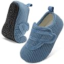 LeIsfIt Toddler Slippers Boys Girls House Shoes Soft Warm Kids House Slippers Slip on Cozy Bedroom Sock Shoes Non-slip Indoor Outdoor Slipper Shoe