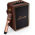 Leisure ELEVATE Portable Bluetooth Speaker, 8H Playtime with 2 Wireless Mics 100 W Bluetooth Party Speaker
