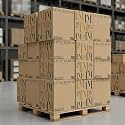 LeisureMod High-Back Polyester Office Chair, Grey Pallet, Comfortable