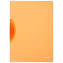 Leitz Style PP ColorClip Premium File Folder with Clip Fastener, Orange (30 Sheets Capacity)