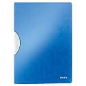 Leitz Wow PP ColorClip Premium File Folder with Clip Fastener, Blue Metallic (30 Sheets Capacity)