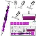 LEIYULY 13PCS Thin Diamond Art Pens, with 1,3,6,9 Thin Stainless Steel Nibs