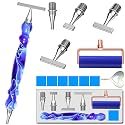 LEIYULY 13 PCS Thin Diamond Art Pens, Ergonomic Diamond Art Accessories