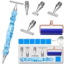 LEIYULY 13 PCS Thin Diamond Art Pens, Ergonomic Diamond Art Accessories