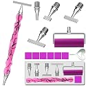 LEIYULY 13PCS Thin Diamond Art Pens, with 1,3,6,9 Thin Stainless Steel Nibs