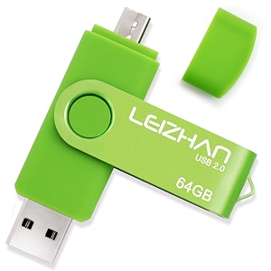 64gb usb flash drive micro pen drive smartphone phone pendrive usb 20 memory stick for samsung galaxy xiaomilgsony one-plushtc meizu green