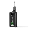 LEKATO Electric Guitar Headphone Amp with 56 Drum Patterns, 8 Effect Modules,50 Presets, 20 IRs, Rechargeable Headphone Amp with Bluetooth Audio for Practice Recording