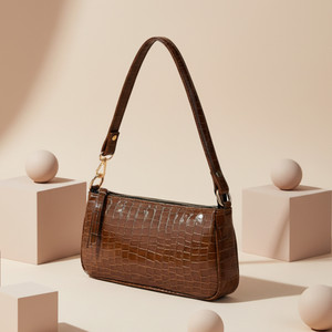lekhx brown women sling bag - medium trendy and durable
