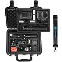 Lekufee Waterproof Hard Case Compatible with Gopro Hero 13/12/11/10/9/8,LIT Hero,Hero 4K,Media Mod/Gopro Volta/Creator Edition/Action Camera and Accessories(Case Only)