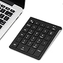 Lekvey Bluetooth Number Pad, Wireless Numeric Keypad for Laptop
