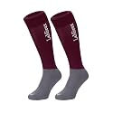 LeMieux My Competition Horse Riding Socks with Closely Woven Foot, Topside Seam and Micro Weight Stretch - Twin Pack