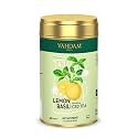 Lemon Basil Iced Tea Instant Premix (150 g) 60 Servings | Lightly Sweetened Iced Tea | Zesty Lemon &amp; Fresh Basil | Best for Mocktails &amp; Cocktails | Packed in Tin Caddy | VAHDAM