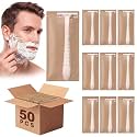 LemonRoad 50 Pcs Individually Wrapped Disposable Razors Bulk for Women Men