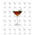 LEMONSODA Hand Blown Classic Martini Glasses, 10oz, Set of 24, Model 2270