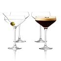 LEMONSODA Nick & Nora Martini Glasses, 6oz, Set Of 4, Cocktail Glasses