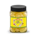 Lemor Fruit Candy Lemon Flavored Sugar Candy Khatti Mithi Goli Sugar Boiled Candy (2 Jars of 165 Gms each) Mint Candy For Kids And Adults