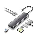 Lemorele USB C Hub, Stable 4K HDMI & 100W PD, 8-in-1 Wide Compatible Adapter for MacBook Pro/Air, Dell, HP, Samsung Phones (No HDMI Issue)