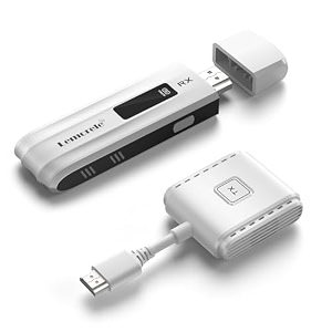 lemorele wireless hdmi transmitter and receiver kit hdmi version 245g wifi 50m 1080p full hd for transmitting video and audio from laptopcamcordertv box to hdtvprojectormonitor