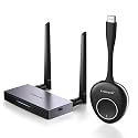 Lemorele Wireless HDMI Transmitter and Receiver, Video Transmitter Plug and Play for Ultra HD Streaming Video to HDTV, Projector, Monitor