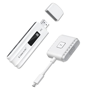 lemorele wireless usb c transmitter and hdmi receiver kit type c version 245g wifi 50m 1080p full hd for transmitting video and audio from laptoptabletpone to hdtvprojectormonitor