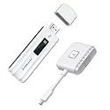 Lemorele Wireless USB C Transmitter and HDMI Receiver Kit (Type C Version), 2.4/5G WiFi 50M 1080P Full HD, for Transmitting Video and Audio from Laptop/Tablet/Pone to HDTV/Projector/Monitor